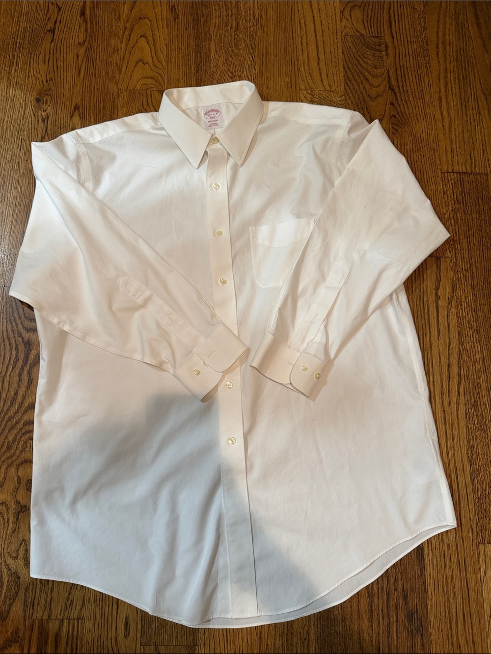 Brooks Brothers Classic White Men’s Dress Shirt